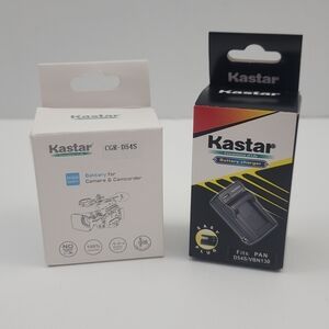 Kastar D54S Battery & Battery Charger For Panasonic Camera & Camcorders New
